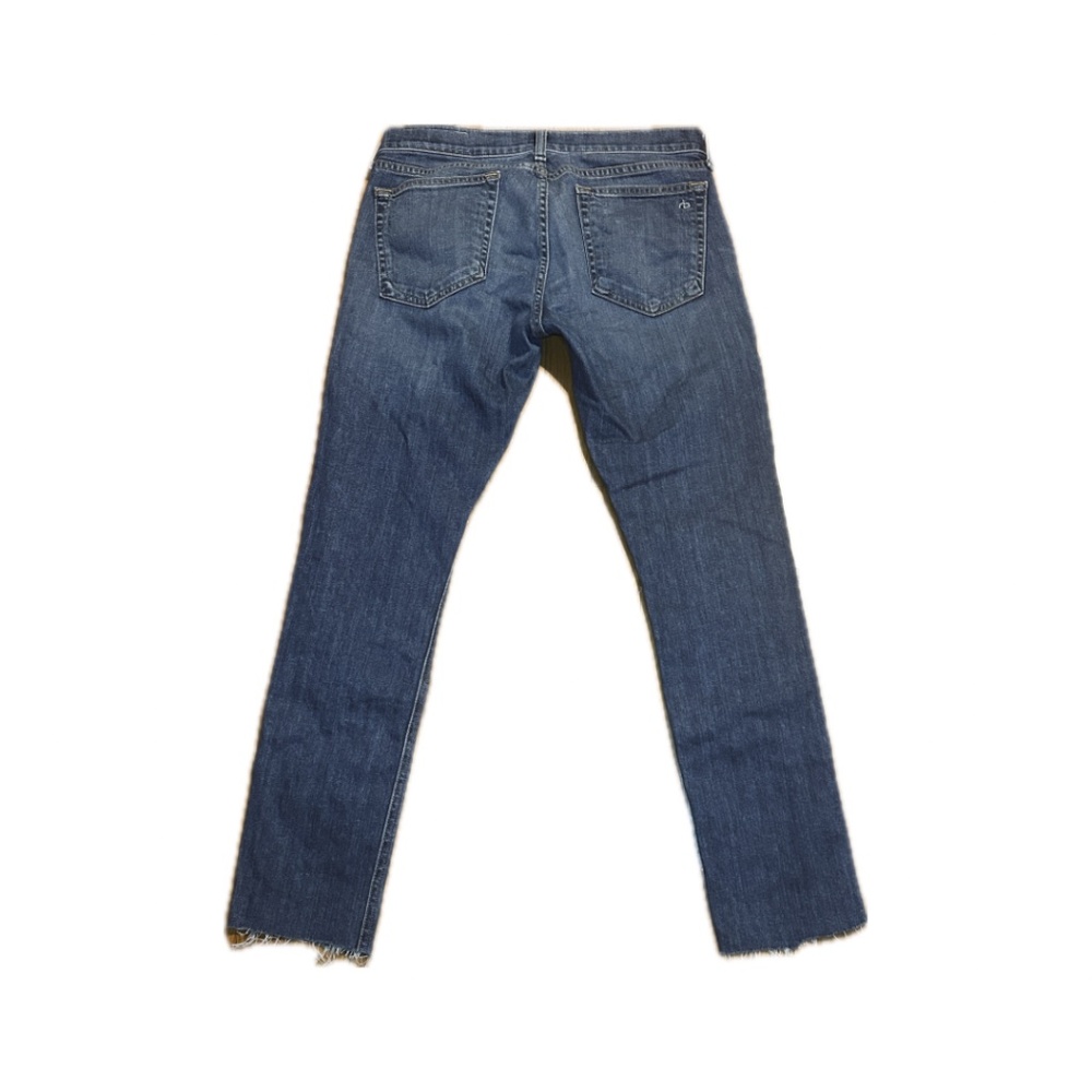 rag & bone Amelie Mid Rise Straight Jeans Women's 27 – Medium Blue wash - Picture 3 of 7